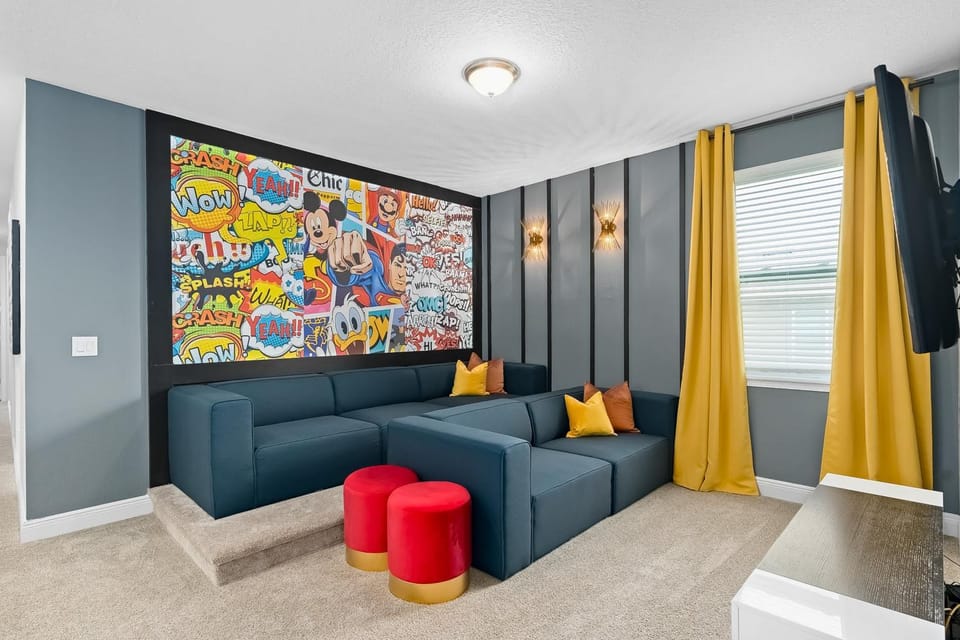 TV and multimedia, Living room, Seating area