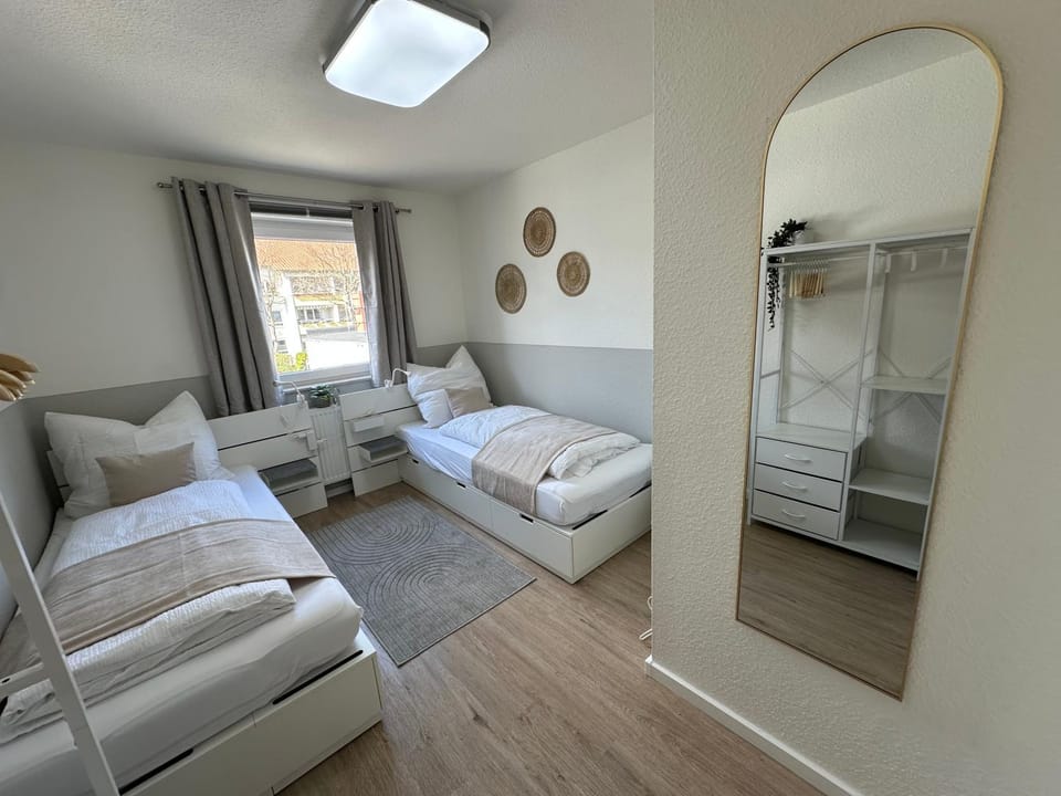Bed, Photo of the whole room, Bedroom, wardrobe