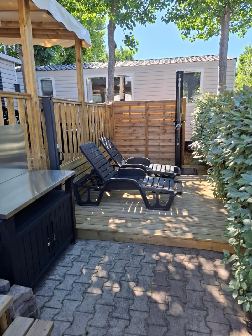 Patio, Balcony/Terrace, sunbed