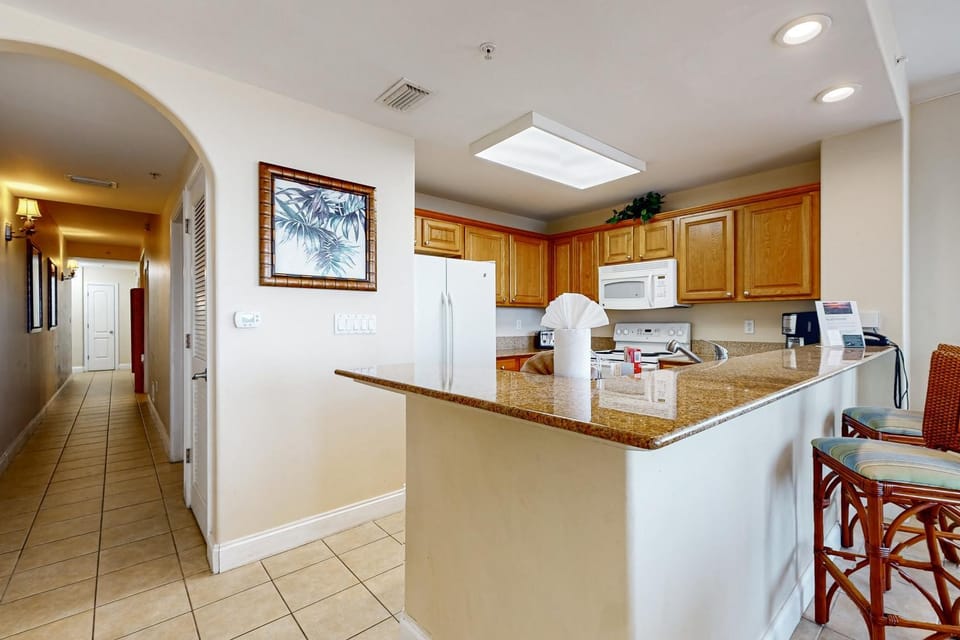 Kitchen or kitchenette, dishwasher, oven, stove, toaster, kitchen