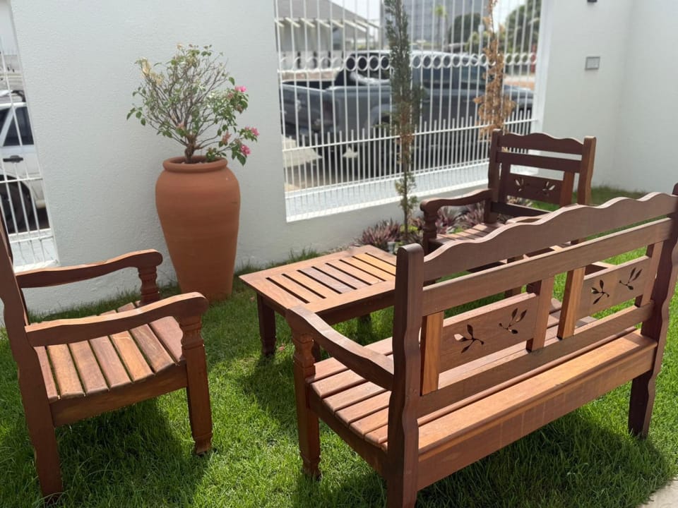Patio, Day, Seating area