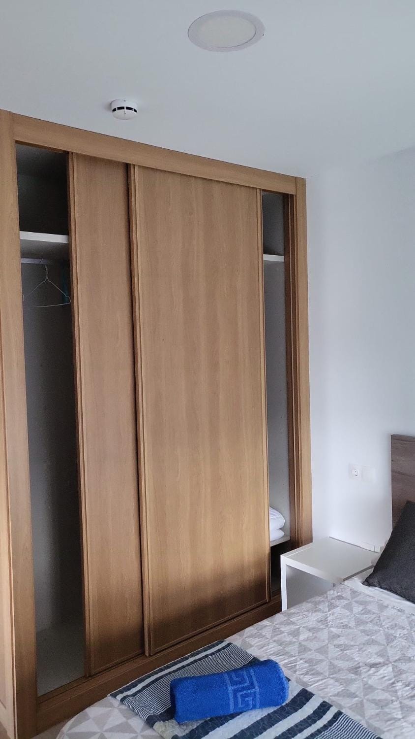 Photo of the whole room, wardrobe