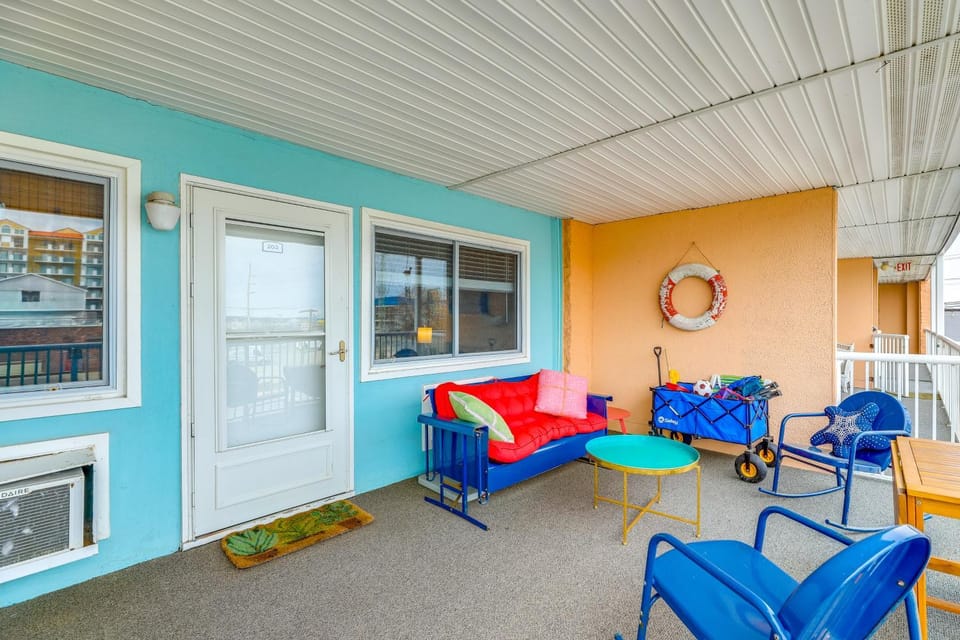 Beachside Bliss! Ocean City Condo w/ Large Balcony House in Ocean City