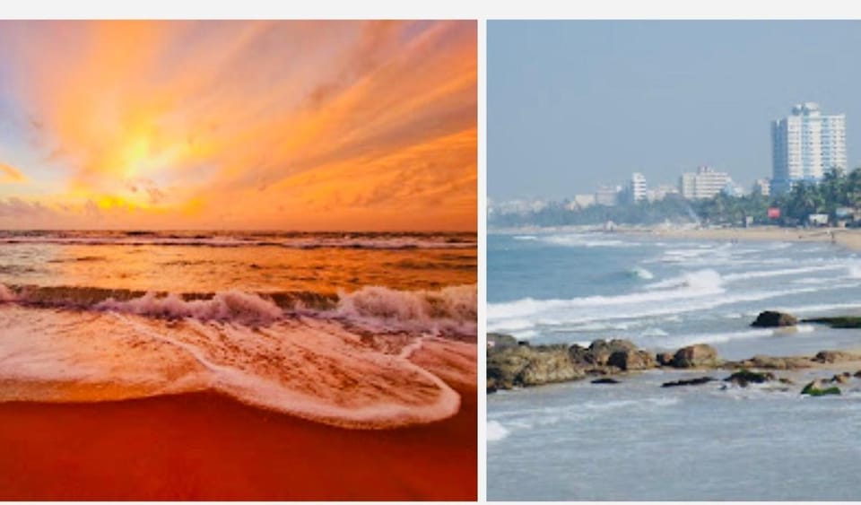 Natural landscape, Beach, Sea view, Sunrise
