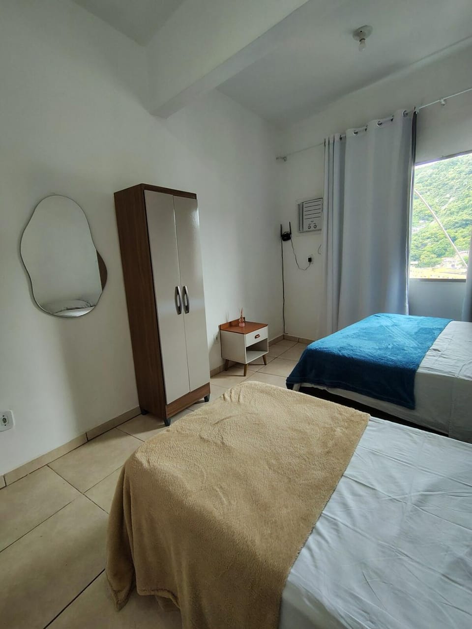 Bed, Bedroom, wardrobe