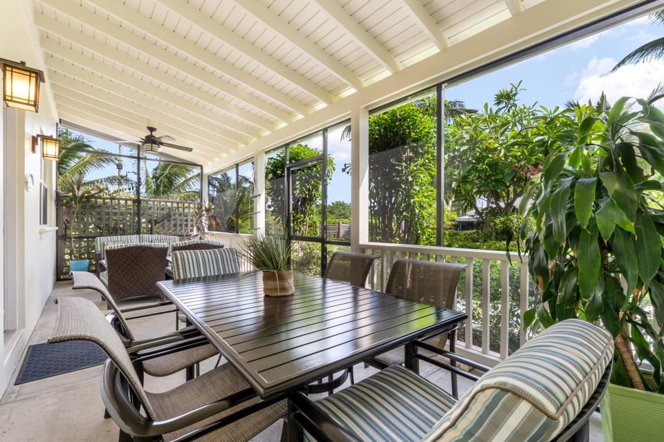 Patio, Balcony/Terrace, Pool view