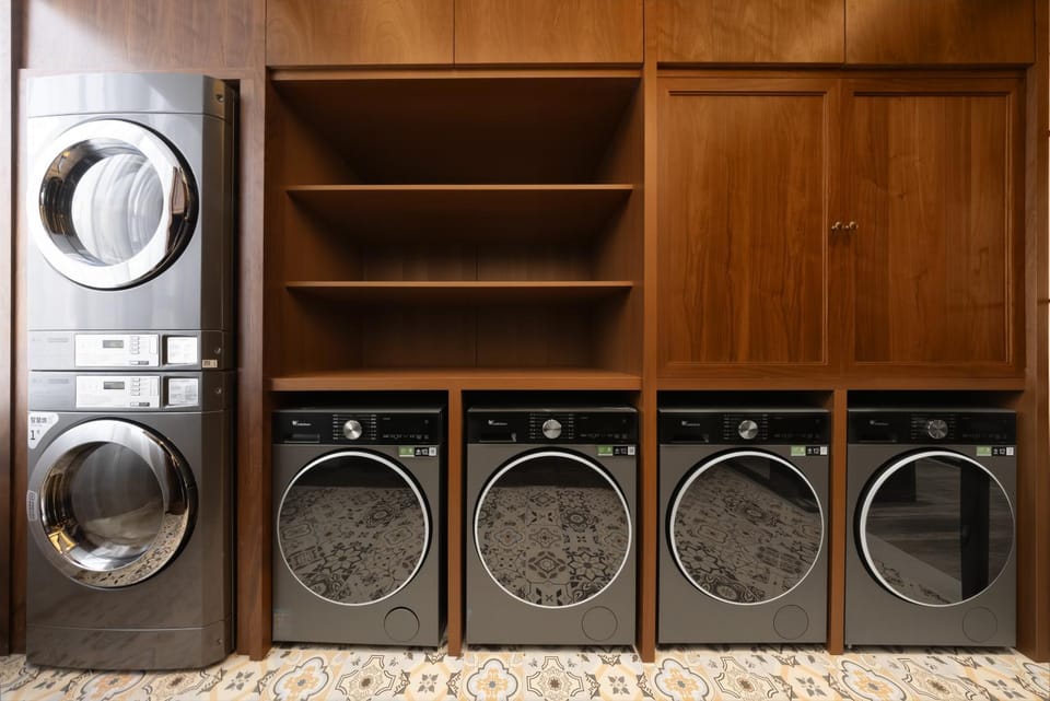 laundry, washing machine, dryer