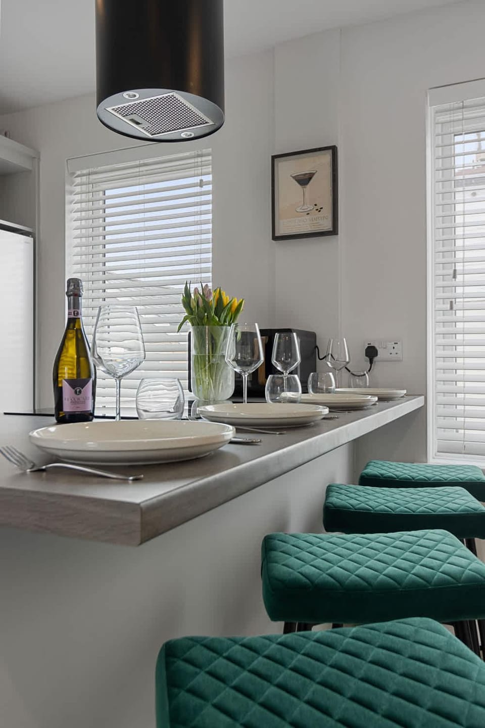 Kitchen or kitchenette, Living room, Decorative detail, dishwasher, internet, microwave, washing machine