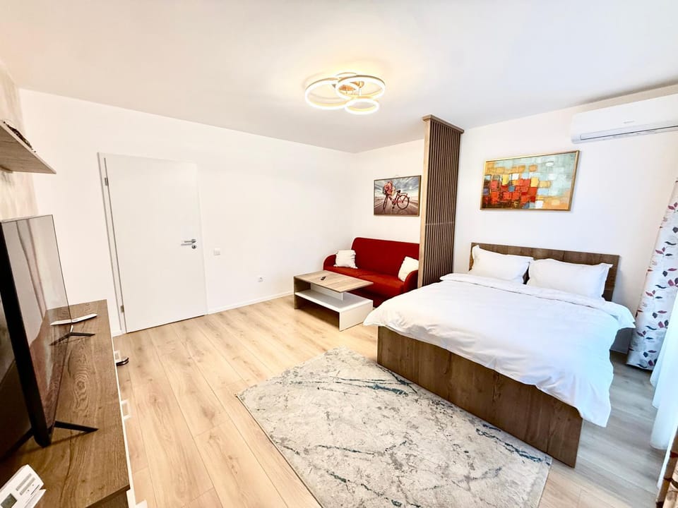 Bed, Living room, Photo of the whole room, Bedroom