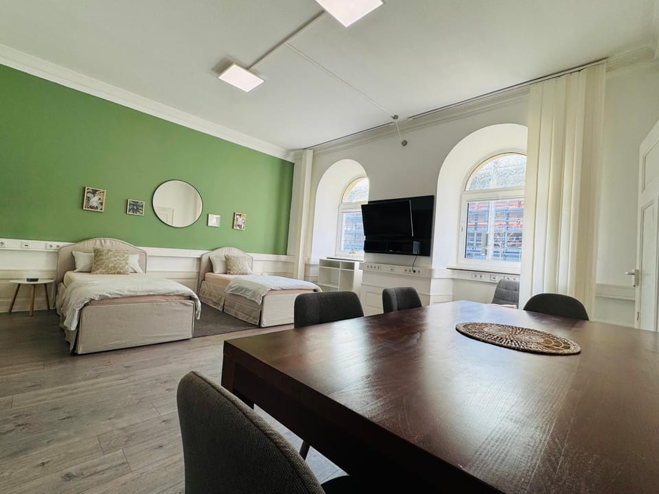 Living room, Bedroom
