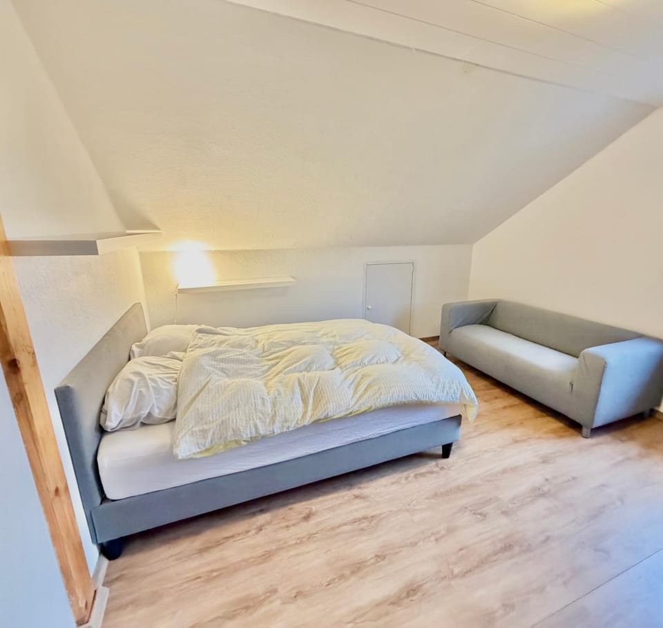 Bed, Photo of the whole room, Seating area