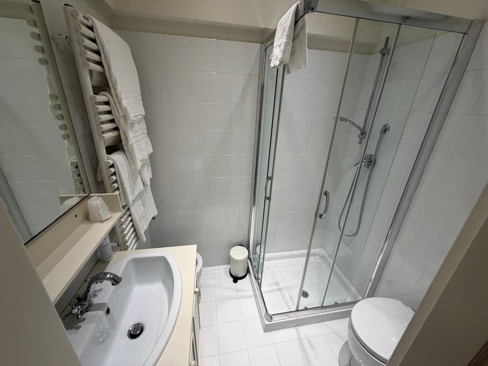 Shower, Toilet, Bathroom, towels