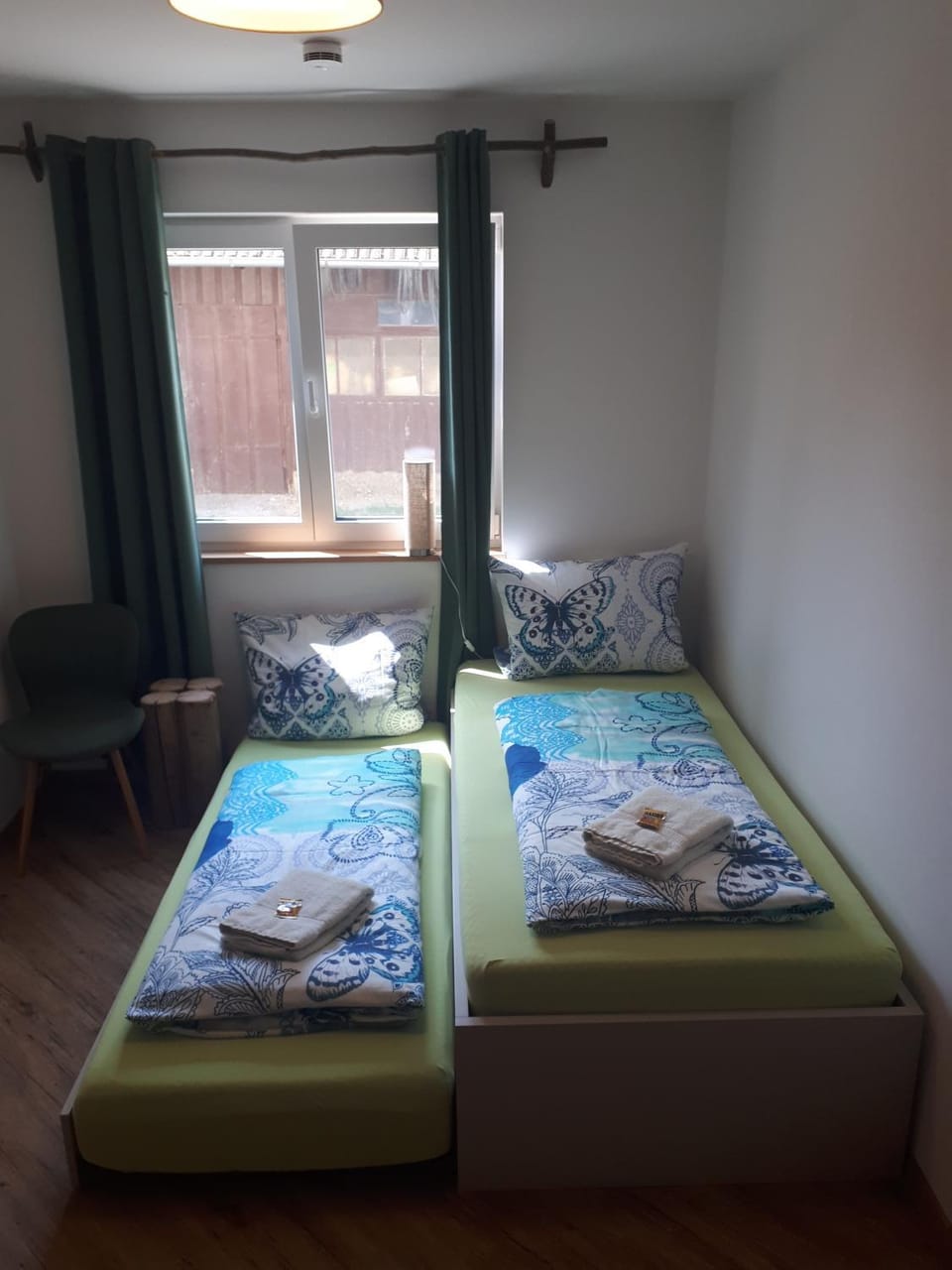 Property building, Living room, Bedroom