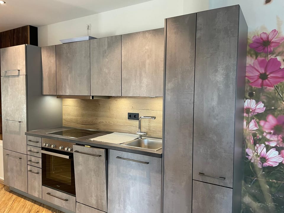 Kitchen or kitchenette, Living room