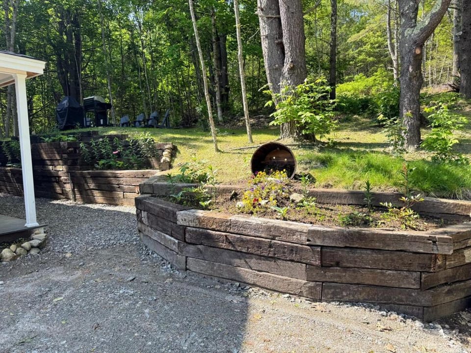 Natural landscape, Garden, Garden view
