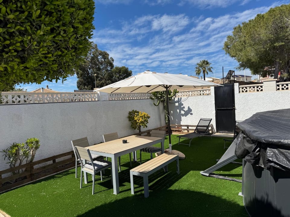 Day, Garden, sunbed