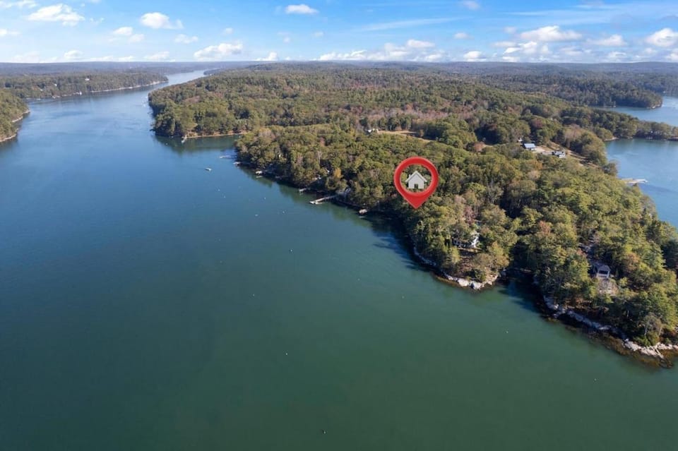 Natural landscape, Bird's eye view, River view