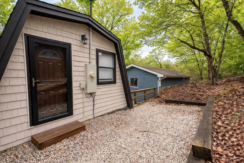 A Frame Escape Lake Access House in Lake of the Ozarks