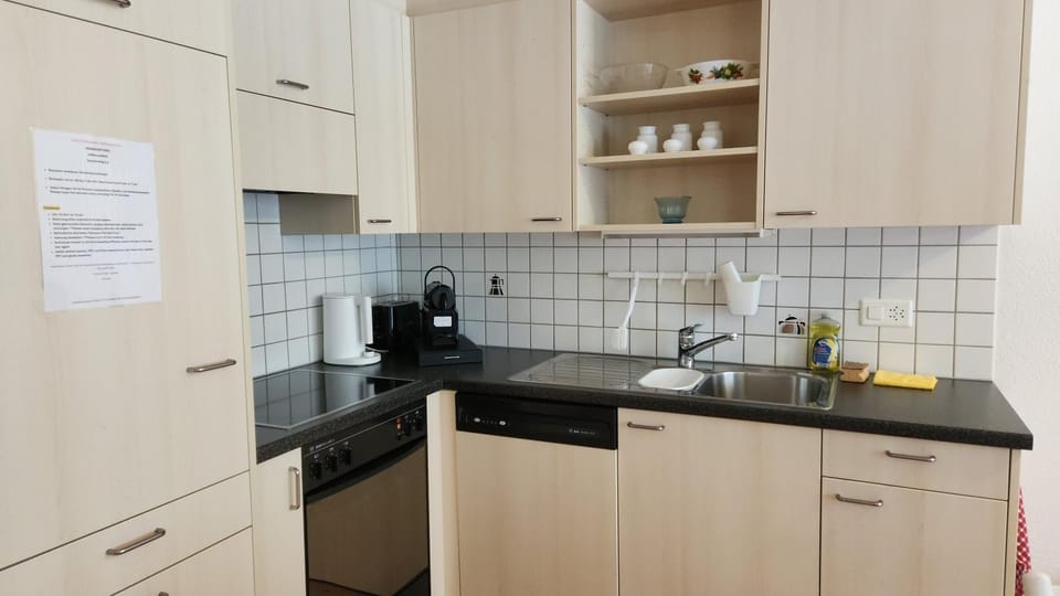 Bergblick, maximal 4 Personen, Küche, Balkon, Parkplatz Apartment in Canton of Valais