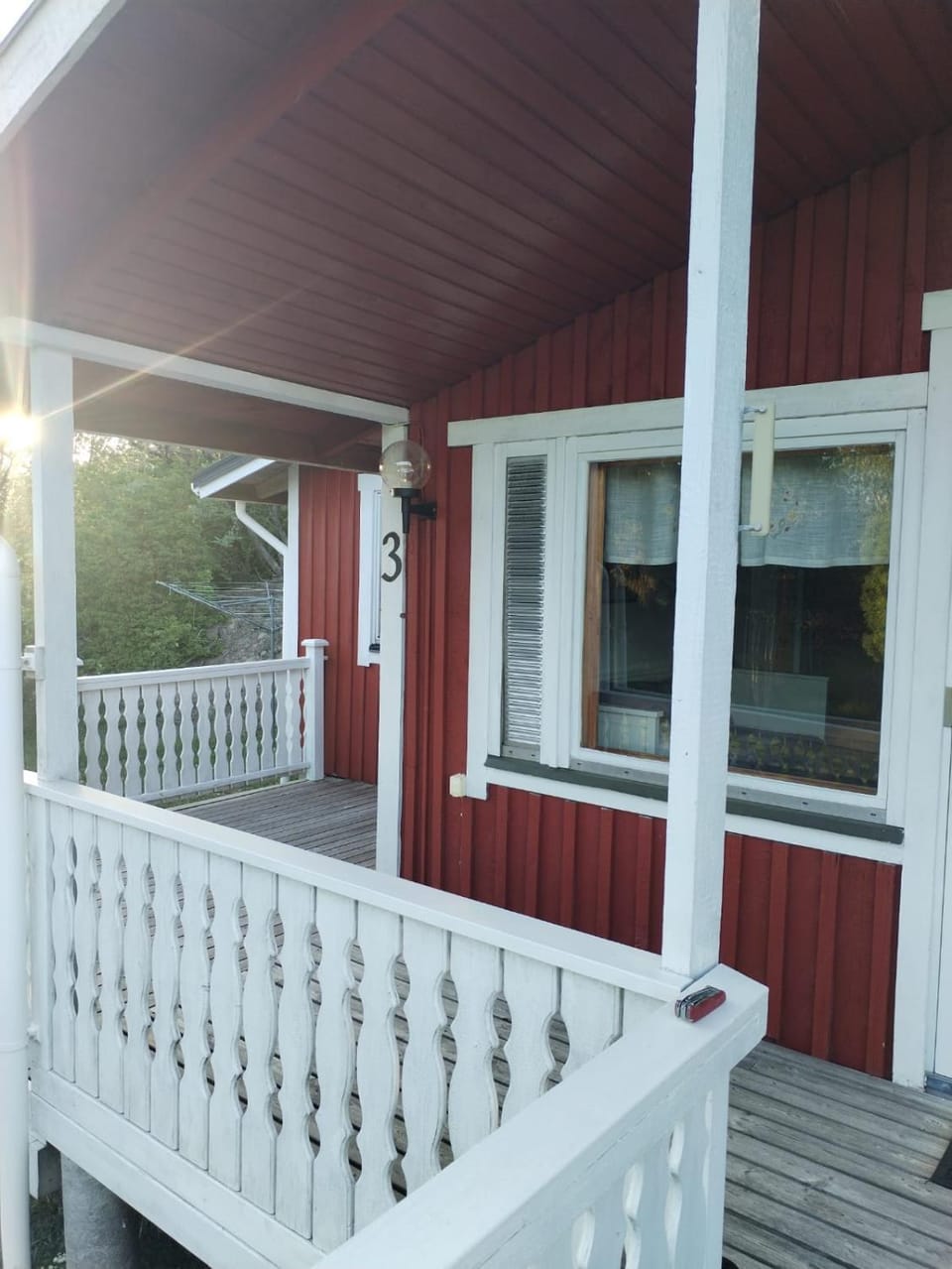 The red cottage in Kumlinge House in Finland