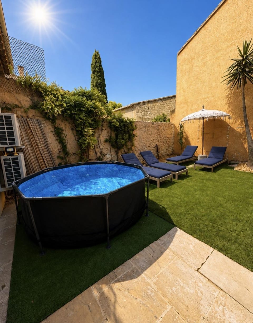 Patio, Garden, Garden view, Pool view, Swimming pool, Swimming pool, sunbed