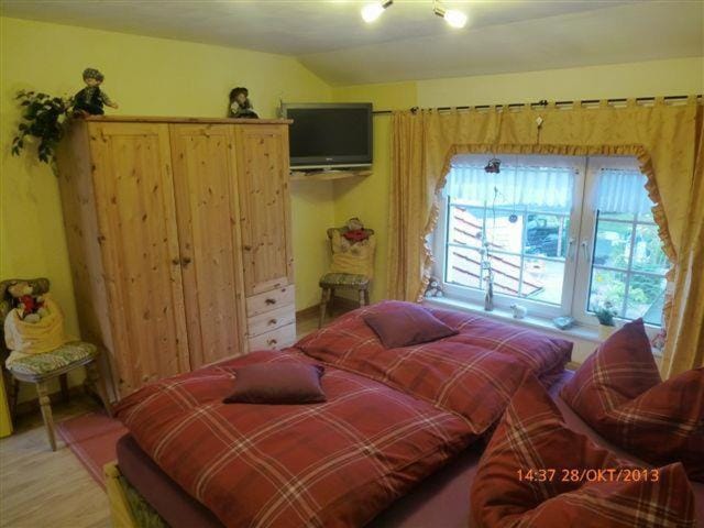 Bed, Bedroom, wardrobe