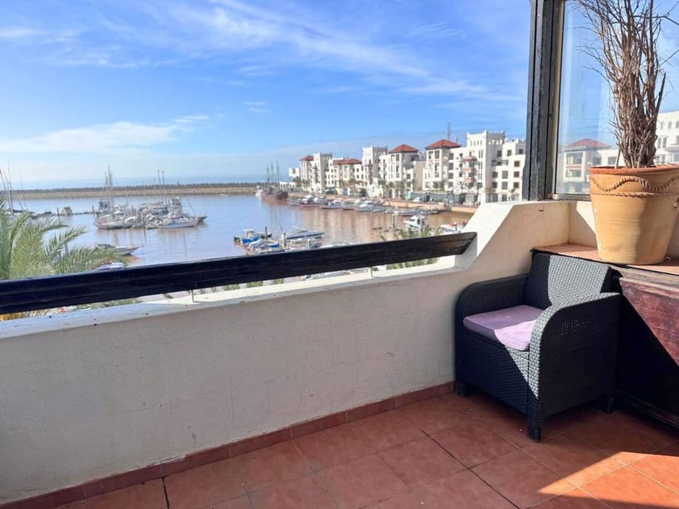 Perle de la Marina - vue port, piscine et terrasse Apartment in Agadir