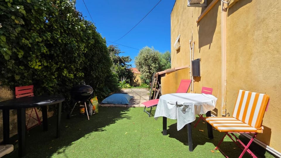 Spring, Garden, Garden view, sunbed