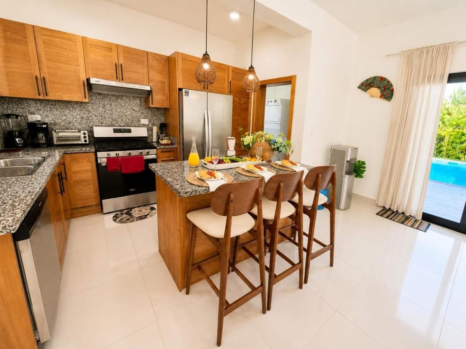 3 bd Villa Solis in Oceanfront Community Santa Fe House in Sosua