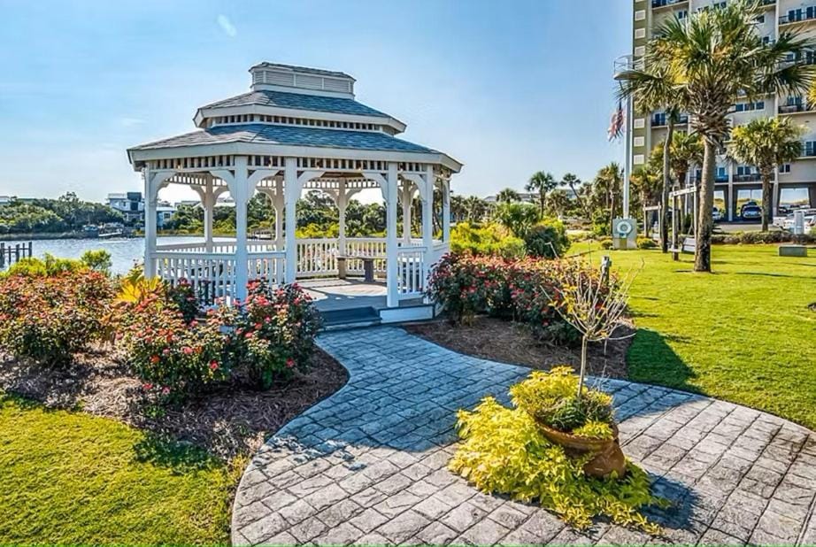 Natural landscape, Garden, Garden view