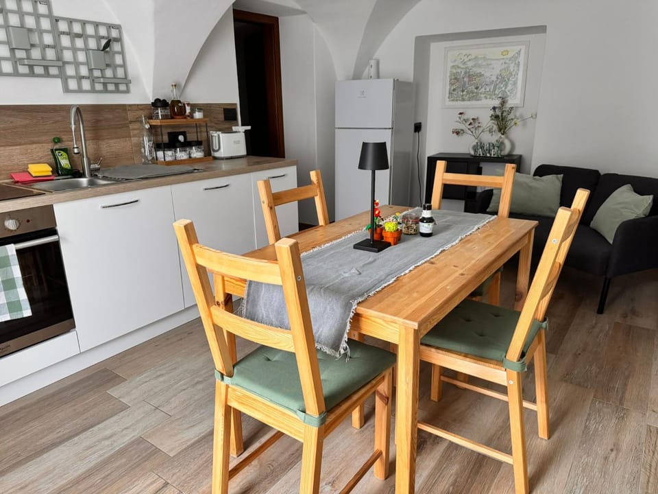 Living room, kitchen