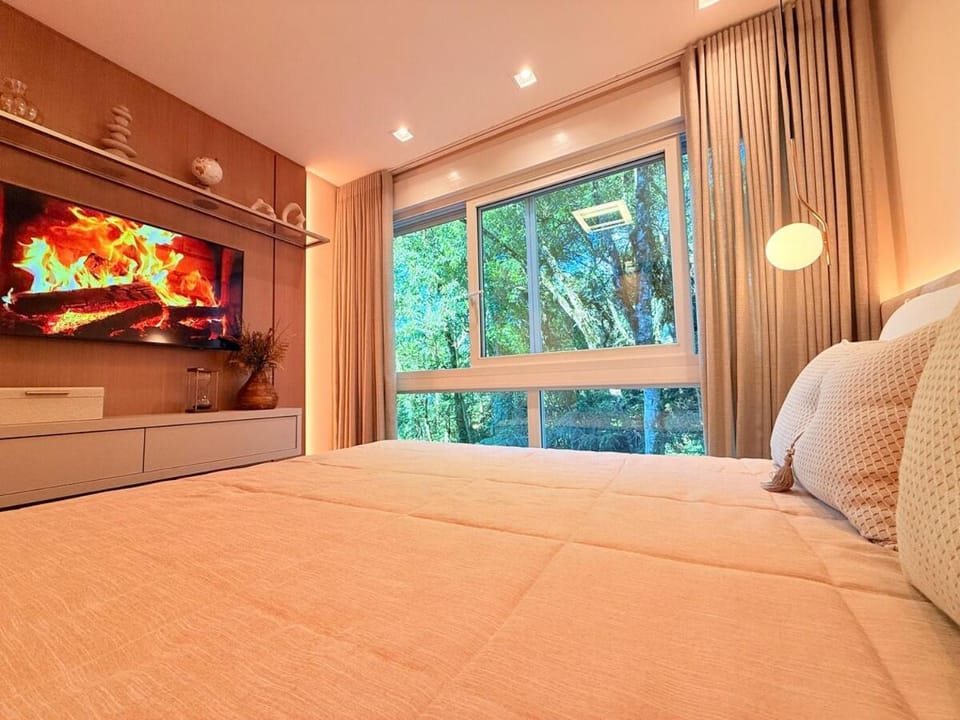Apartamento de luxo com infraestrutura completa. Apartment in Gramado