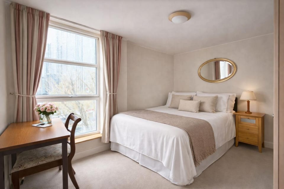 Specious river view apartment south quay-Canary Wharf-o2-excel-royal victory Apartment in London