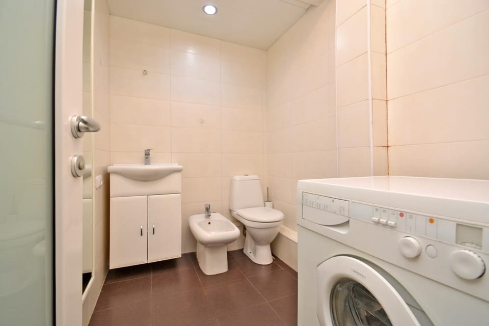 Toilet, bidet, washing machine