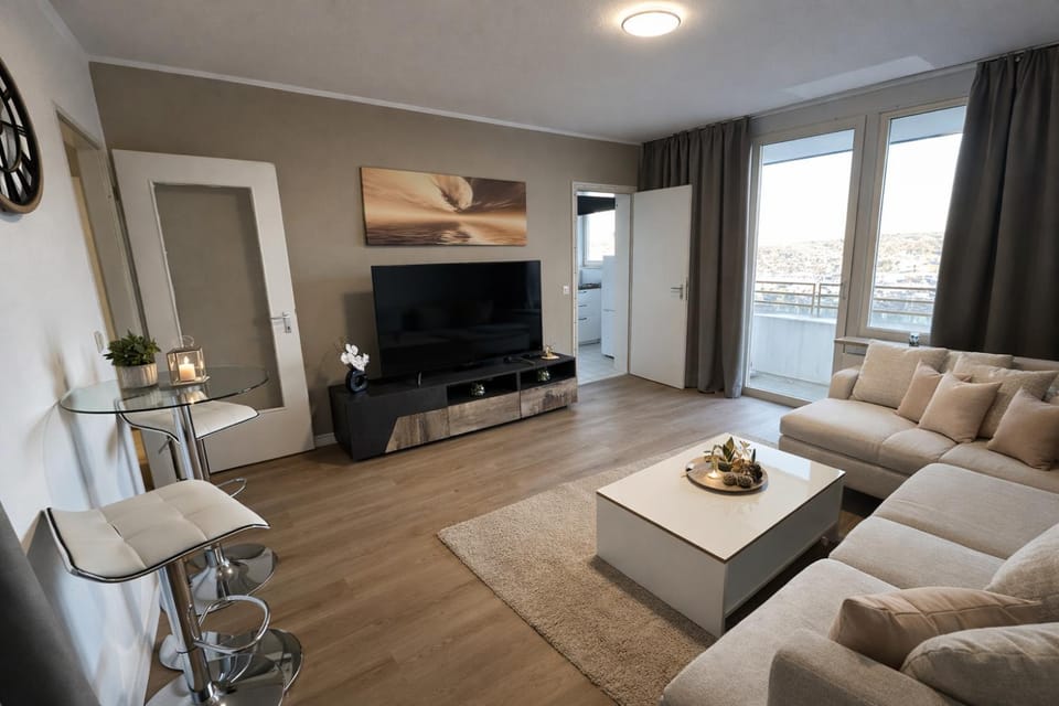 Moselblick Residence l Panorama Sky Balkon Apartment in Koblenz