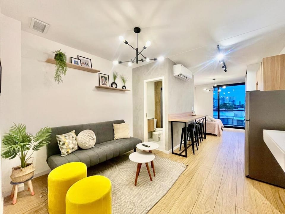 Loft en Zona Hamacas con una vista al parque Apartment in Santa Cruz de la Sierra