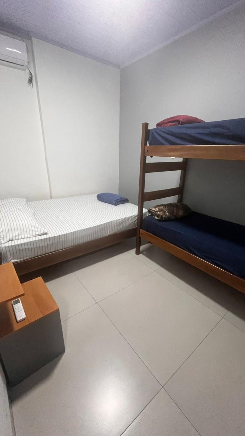 Bed, bunk bed, air conditioner