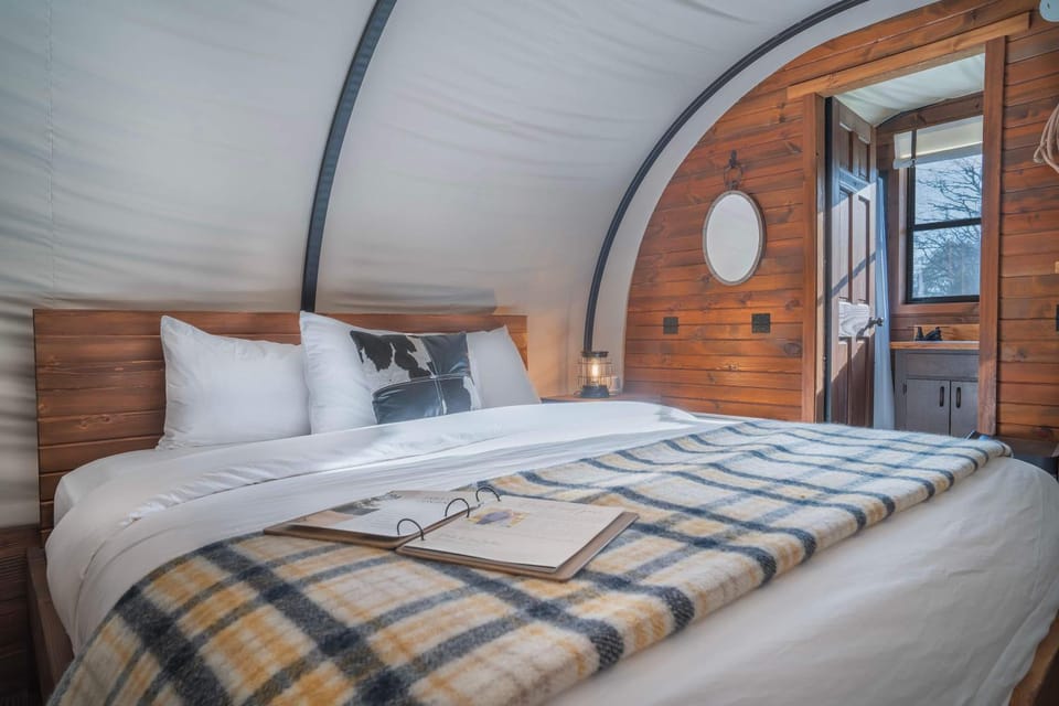 Romantic Wagon Escape Lake Access & Pickleball House in Ozark Mountains