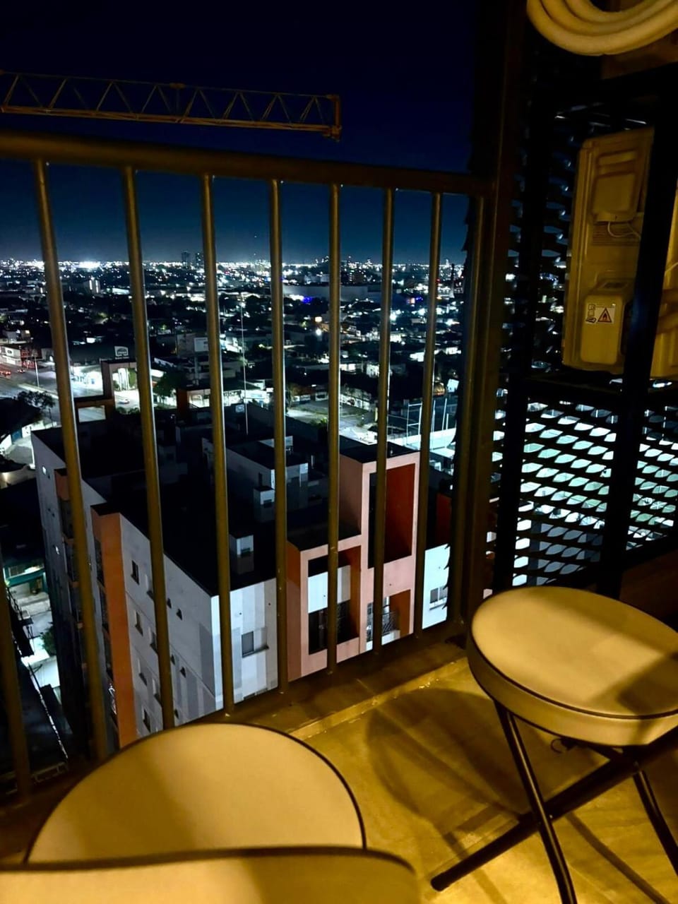 Night, Bird's eye view, City view