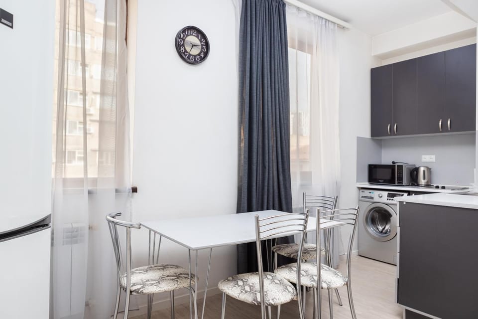 microwave, oven, washing machine, kitchen