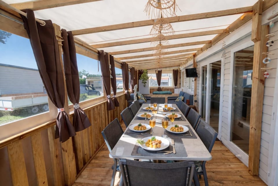 Mobilhome Le Doux Séjour - La Plage House in Mimizan