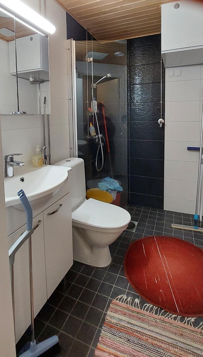 Shower, Toilet, Bathroom, flat iron, air conditioner