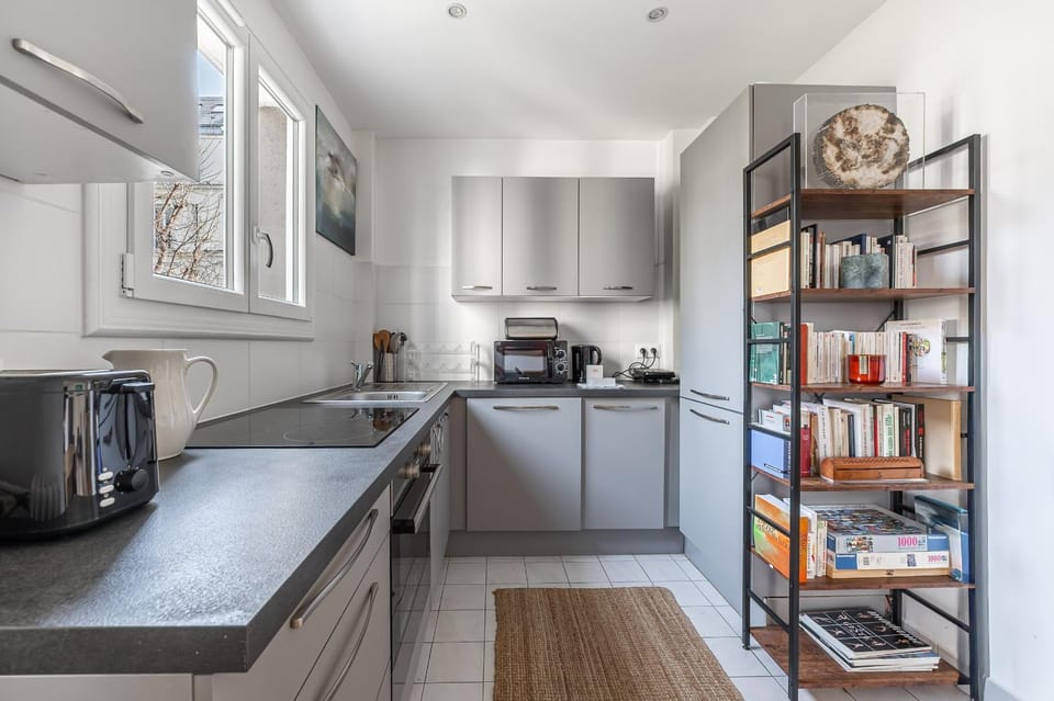 Spacious fully equipped 1-bedroom - Mobility lease Apartment in Paris