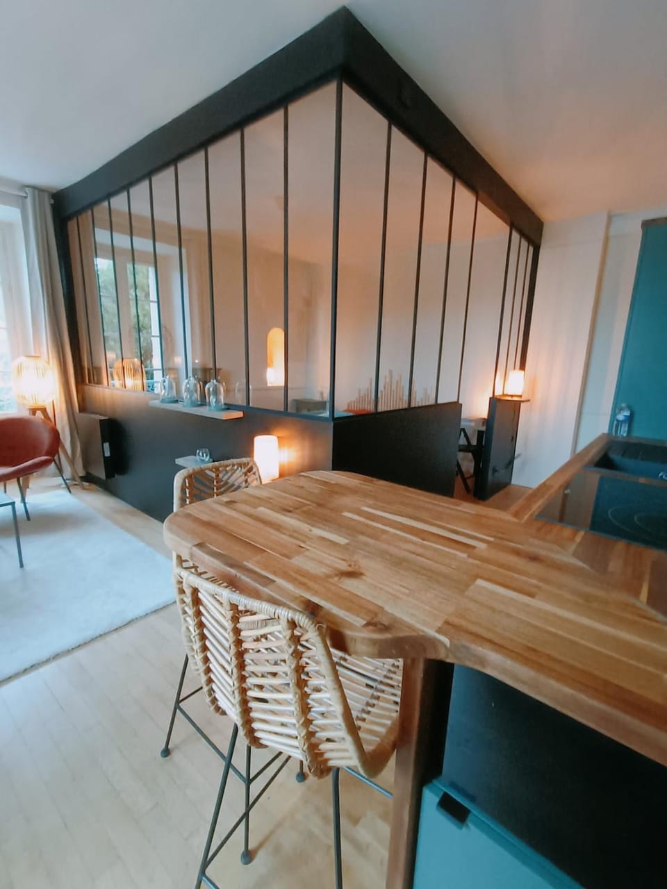 Living room, Dining area
