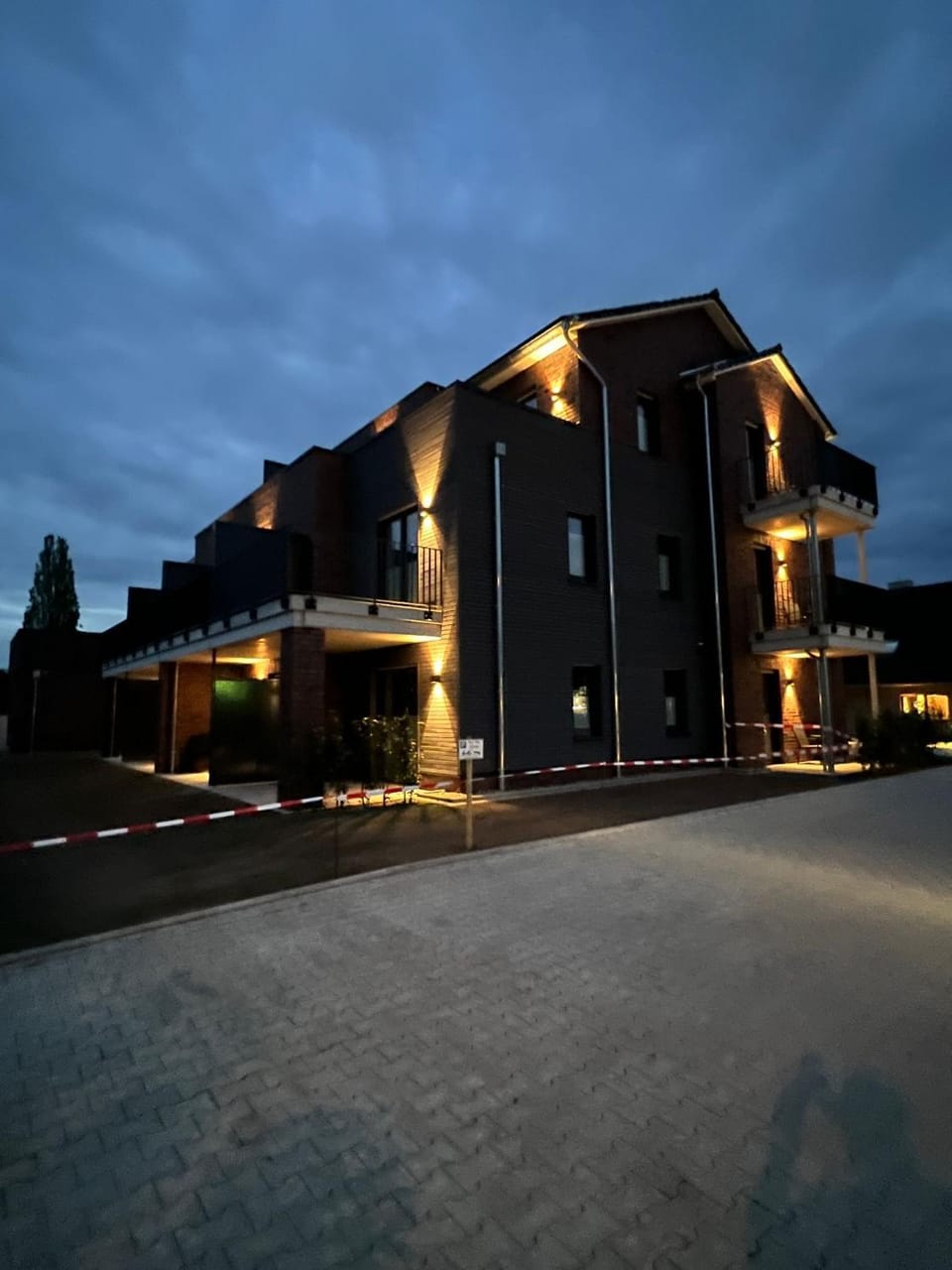 Property building, Night