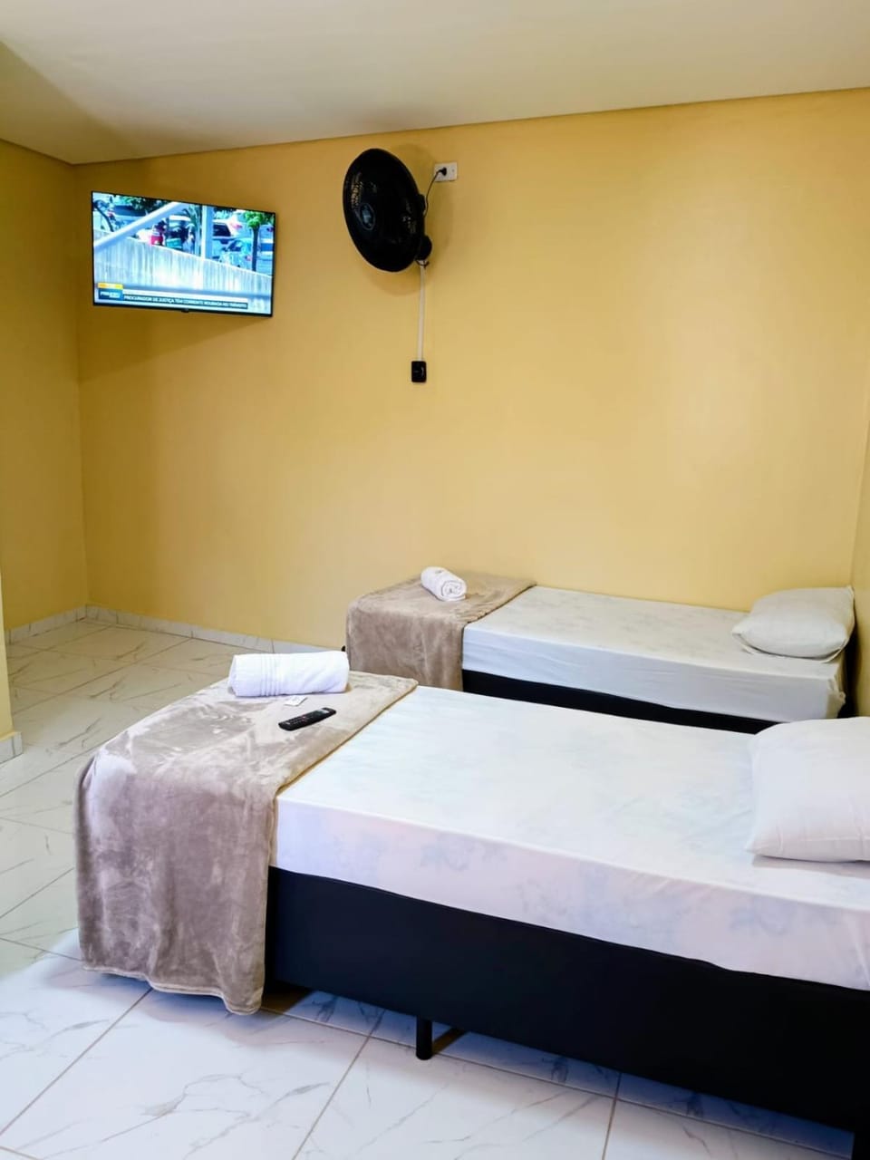 Bed, TV and multimedia