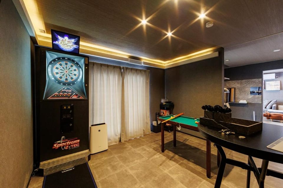 Salt valley 遊びも滞在も本気で楽しむ ダーツ ビリヤード完備のモダン一棟貸し Apartment in Hokkaido Prefecture
