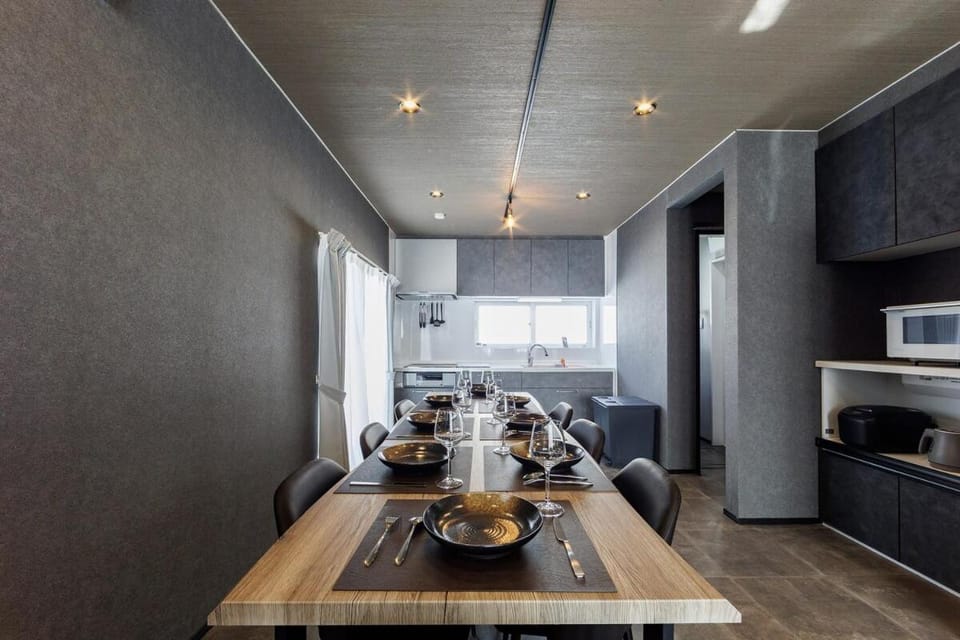Salt valley 遊びも滞在も本気で楽しむ ダーツ ビリヤード完備のモダン一棟貸し Apartment in Hokkaido Prefecture