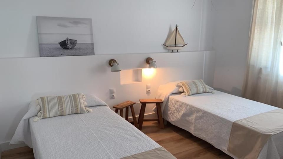 Property building, Living room, Bedroom