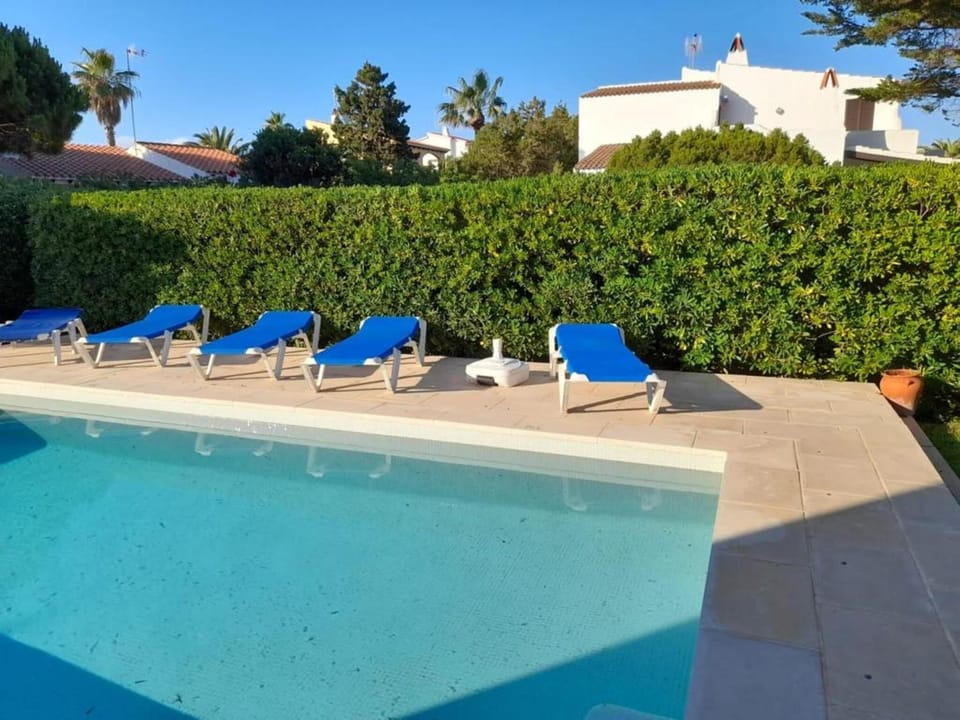 Property building, Living room, Swimming pool